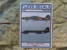 Flevo Decals FD48-003 ML-KNIL 1942 - 1947 